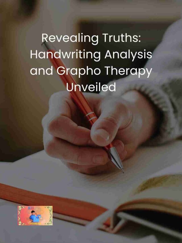 Revealing Truths: Handwriting Analysis and Grapho Therapy Unveiled